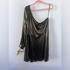 H&M One Shoulder Dress